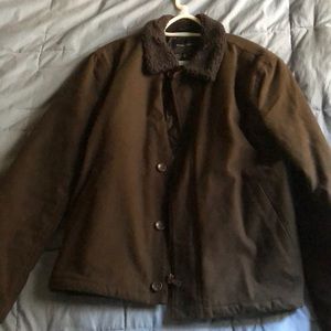 Banana Republic Sherpa Lined Jacket Medium